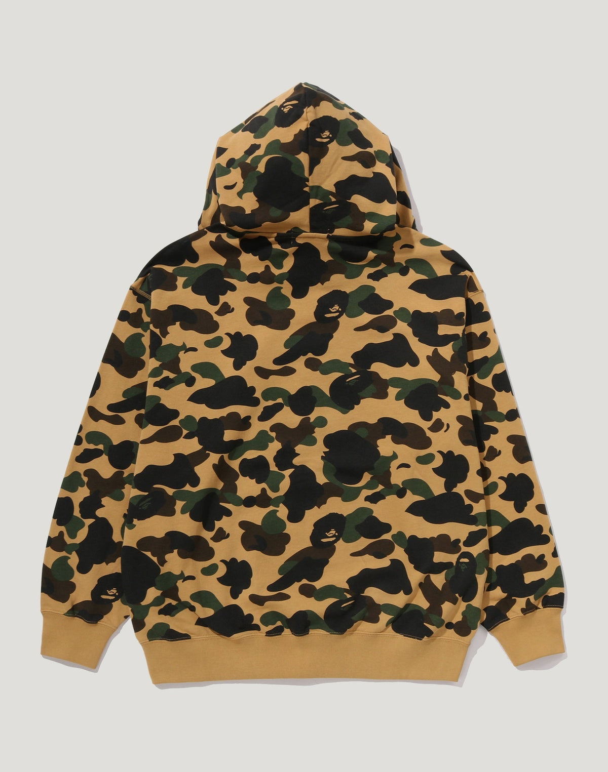 1ST CAMO BAPE LOGO RHINESTONE RELAXED FIT FULL ZIP HOODIE MENS