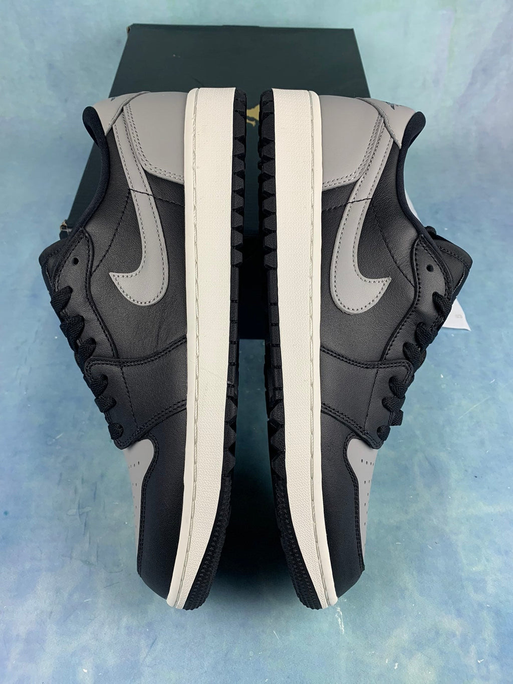 Air Jordan 1 Low Black/Grey Unisex Sneakers DD9315-001