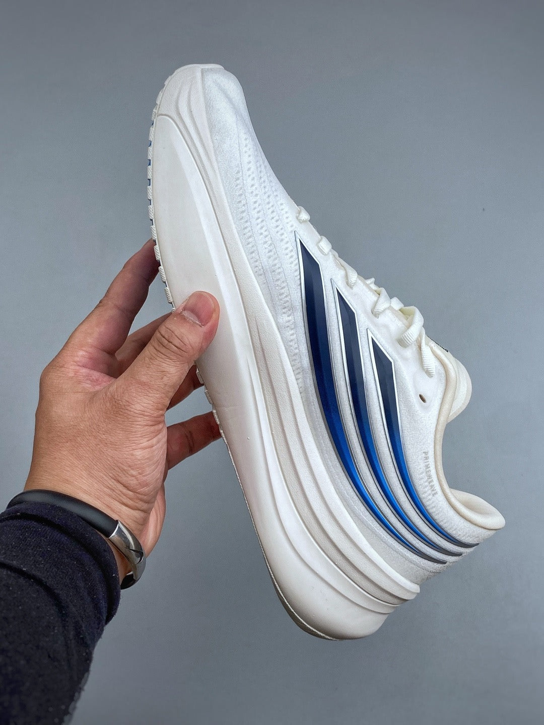 Adidas FF8801550 Men's Running Shoes5 - 4 Colorways incl. White/Light Blue & Black/Orange